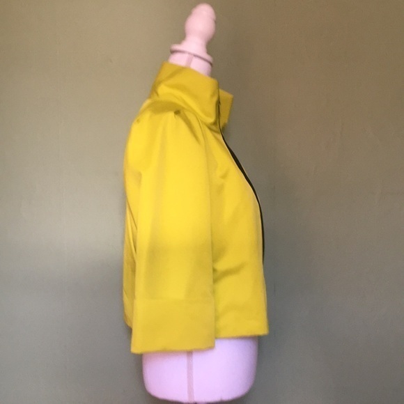 CARLISLE neon yellow/green cropped jacket - Picture 5 of 14